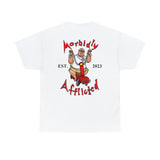 Logo Front/Morbidly Afflicted on Back|Smacklemore Submitted (Unisex Heavy Cotton Tee)