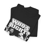 Who's Right - Logo (front only)