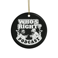 Who's Right Logo - Xmas Ornament