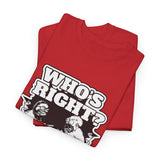Who's Right - Logo (front only)