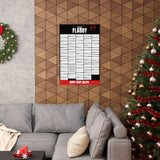 Dear Flabby Questions Poster — Matte Vertical Poster