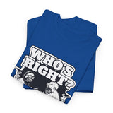 Who's Right - Logo (front only)