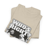 Who's Right - Logo (front only)