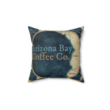 Arizona Bay Coffee - Spun Polyester Square Pillow