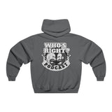 Who's Right Logo (Angry Heads) Hoodie